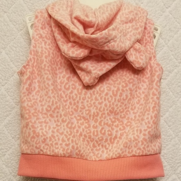 Carter's Other - Carter's Faux Fur sweater vest with hoodie ears